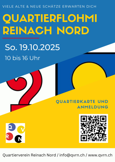 Quartierflohmarkt Reinach Nord