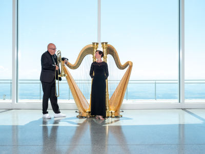 EngelsMusiKuss - Auf Wolke7 mit Harfe und Posaune EngelsMusiKuss - Auf Wolke7 mit Harfe und Posaune