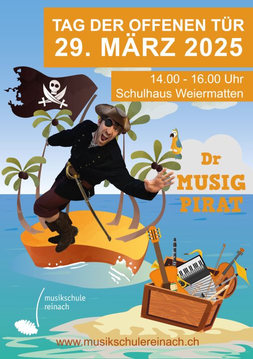 Am Samstag, 29. März, findet wieder der Tag der offenen Tür in der Musikschule Reinach statt.  Foto: Musikschule Reinach