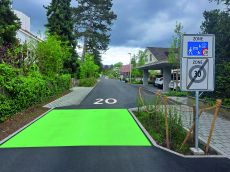 Begegnungszone Stockackerstrasse fertiggestellt